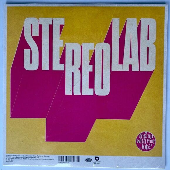 Stereolab – Fed Up With Your Job / Constant And Uniform – 7″ Vinyl Single 2025 - Picture 1 of 2